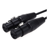 Nanyi Xlr Hembra A Hembra Cable De Microfono Divisor Xlr A X