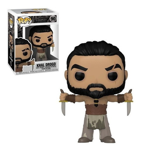 Funko Pop Game Of Thrones Juego De Tronos Khal Drogo 90