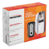 Porteiro Eletronico Protection C/ Display Residencial Video
