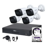 Kit Dvr 8ch Wizsense 4 Camara Bullet 5 Megapixeles Audio 