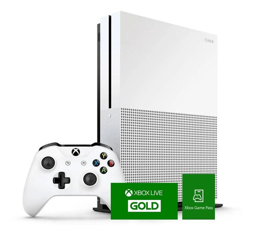 Xbox One S 1tb 4k Hdr  + Xbox Game Pass Y Xbox Live Gold