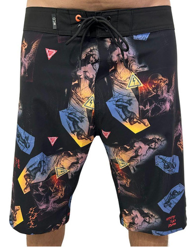 Bermuda Mcd Boardshorts Colagem Original Novidade