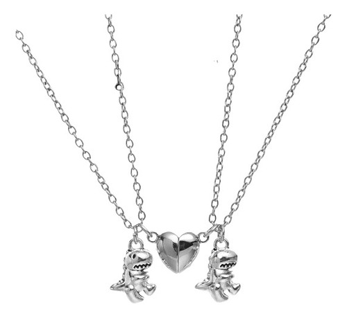 Collares Dinosaurios Iman Pareja Colgante Hombres Mujeres