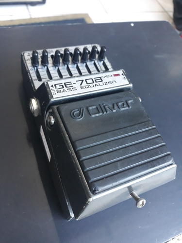 Pedal Oliver Ge-70b Bass Equalizer