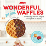 Dash Dcb001mw Wonderful Mini Waffles Recipe Book With