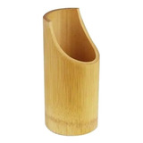 Porta Utensilios Madera Bambu Cocina 