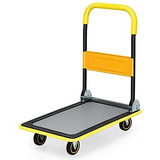 Goplus Carro De Plataforma Plegable, Carrito De Plataforma P