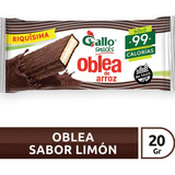 Gallo Oblea De Arroz  X 24u De 20 Gr