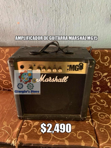 Amplificador De Guitarra Marshall Mg15