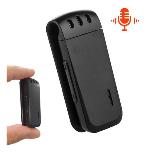 Mini Gravador De Voz Digtal Espião Micro Escuta Espia Audio