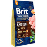 Alimento Perro Cachorro Brit Premium Junior Medium 3kg