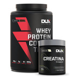 Whey Protein Concentrado Morango 900g + Creatina Creapure