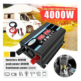 Inversor De Carro Digital Inteligente Lazhu 4000w 12v-110v