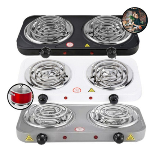 Fogão Elétrico Portátil Fogareiro Cooktop 2000w Camping