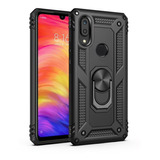 Funda Xiaomi Anillo Metal Uso Rudo + Mica 10d Premium Full