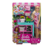 Set De Barbie Tienda De Flores De Mattel Gtn58