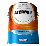 Recubrimiento Atermico Reflectivo Plavicon Atermik X 4 Lts.