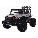 Jipe Elétrico Off Road 12v 4x4 Cinza Com Luz - Zippy Toys