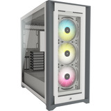 Gabinete Gamer Corsair Icue 5000x Rgb Blanco Vidrio Templado