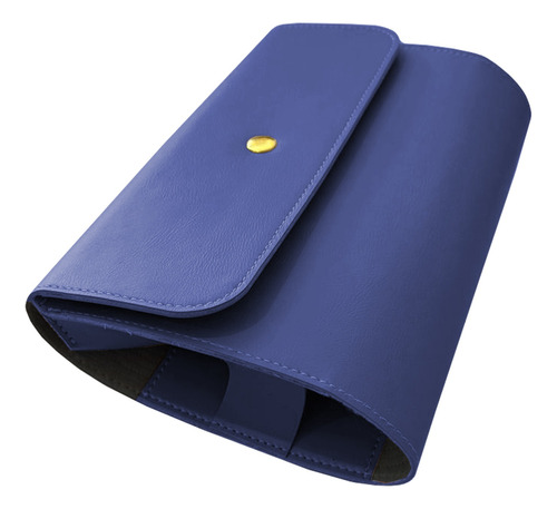 Capa Case Estojo Para Mouse E Carregador Azul