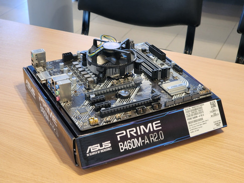 Motherboard Asus Prime B460m-a R2.0 + Intel Core I3 10fth