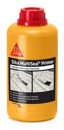 Sika Multiseal Primer 1lt Para Fitas Asfálticas