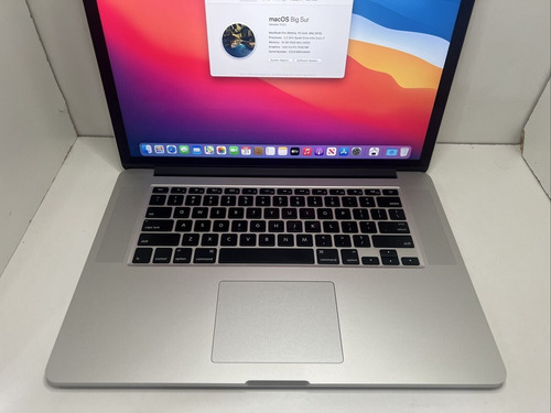 Apple Macbook Pro A1398  Laptop 15  Intel I7 Cpu 16gb Ra Cce