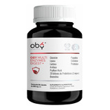 Oby Multi Enzimas Digestivas, Probioticos, Glutatión, Digestión Sabor Sin Sabor