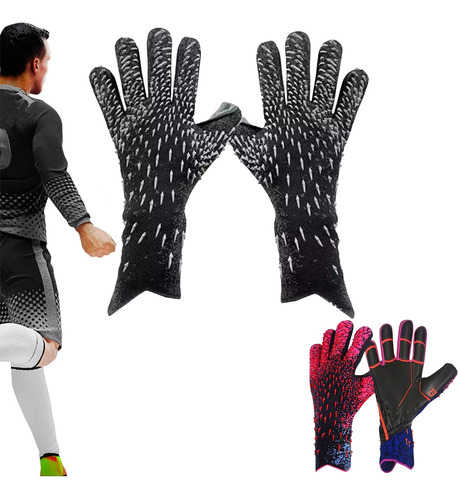 Guantes De Portero De Fútbol Profesional De Látex Antidesliz