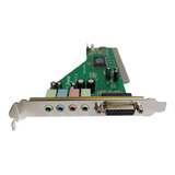 Tarjeta Sonido Pci 4.1 8738