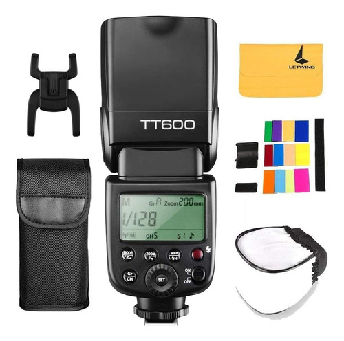 Godox Tt600 (canon-nikon) Se Obsequia Difusor.