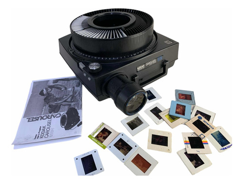 Projetor De Slides Kodak 850h. Super Lente C/ Timer.