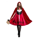 Vestidos De Halloween Cosplay Caperucita Roja