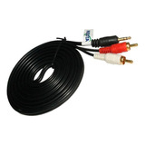 Cable Audio 3.5 Stereo A 2 Rca 3mts Nisuta (nscau353)