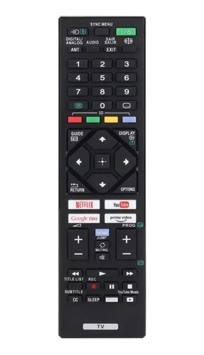 Control Universal Compat Smart Tv Rmt-tx200u Rmt-tx100u Sony
