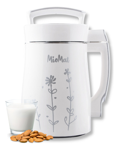 Miomat Classic Para Bebidas Vegetales, Compotas, Sopas Color Blanco