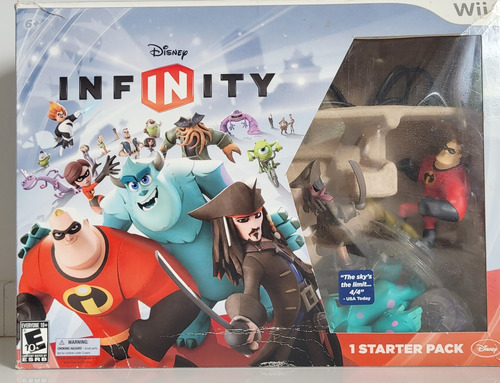Disney Infinity Starter Pack Wii- Usado Excelente  Completo 