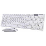 Kit Mouse Teclado Slim Sem Fio Pc Note Bluetooth Wireless