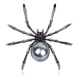 Broches De Madreperla Body & Micro Pave Spider, Color Platea