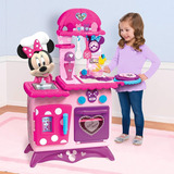 Cocina Para Niña Minnie Mouse Con Accesorios Y Sonidos