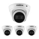 Kit 4 Câmera Ip 2 Megapixels 30m Poe Vip 1230 D G4 Intelbras