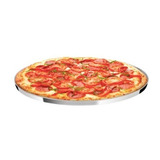 Forma Assadeira De Pizza 35cm Com Borda Aluminio