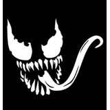 Calcomania Venom Vinil Sticker Blanco Auto 18x14 Oferta 2021