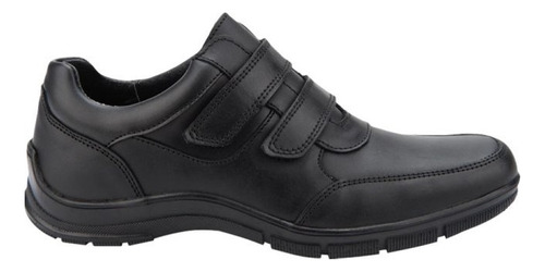 Zapato Escolar Junior  De Vestir Kafe 7105 Color Negro