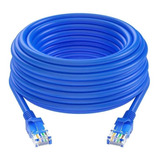 Cabo De Rede 30 Metros Ethernet Lan Giga Rapido Velocidade