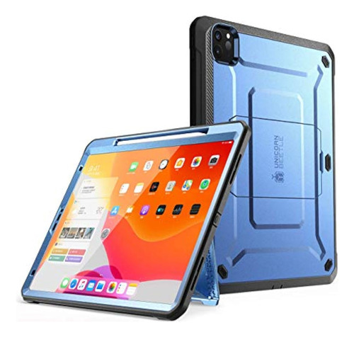 Funda Ub Pro Para iPad Pro 4a 12 PuLG Case Azul Pizarra