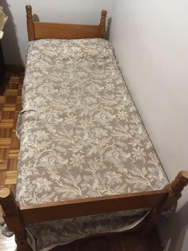 Cama De Pino De 1 Plaza (ex Cucheta)