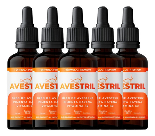 5 Avestril Original Frete Gratis