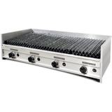 Parrilla A Gas Inoxidable Cook And Food 1.20x60cm.