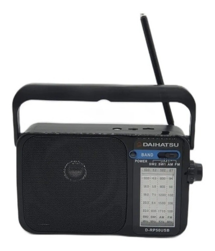 Radio Daihatsu D-rp50usb Pila Recargable Linterna Am/fm Pila